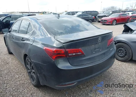 2015 Acura Tlx V6 Tech z USA, uszkodzony, nr VIN 19UUB3F50FA007616